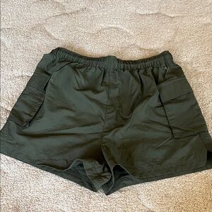 DSG Dark Green Women's Cargo Shorts